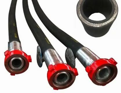 2 inch Boorrotatieslang Stalen draad Flexible slang Voor olieveld Well Cementering API 7 bij hoge druk hoge sterkte
