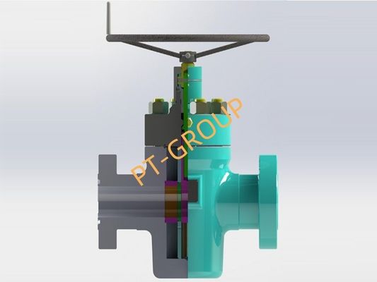 In olie en gas modderklep 2 "en 4" 5000psi modderklep lasverbinding draadverbinding en verbinding