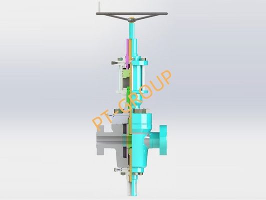 API 6A Hydraulische poortklep FLS-serie voor H2S zuur service Geschikt voor versnipperingscollector en kerstboom