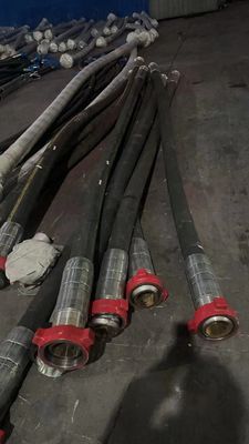 Hoogdruk Rotary Drilling Coupling Rubber Hose API 7K Monogrammed Vibrator Rotary Hose
