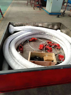 4 inch 5000psi Coflexip slang Ozoon weerstand met flenzen beide uiteinden API 16C