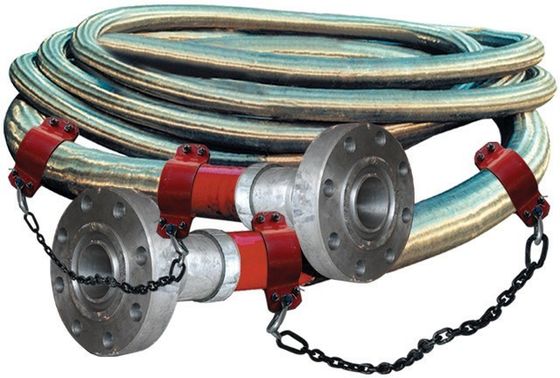 3 &quot;900LB Flanged 3 1/2&quot; ID High Pressure Coflexip Hose 5000 Psi Brandwerende slang voor olieveld API 16C