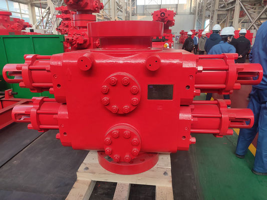 Dubbel Ram Blowout Preventer API 16 de Systemen van Pijpram bop with hydril control