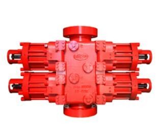70 Mpa 10000 Psi Dubbel Ram Bop 7 Duimvorm over het algemeen voor goed het Boren