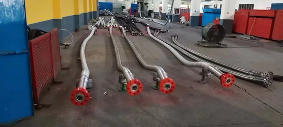 3 &quot;900LB Flanged 3 1/2&quot; ID High Pressure Coflexip Hose 5000 Psi Brandwerende slang voor olieveld API 16C