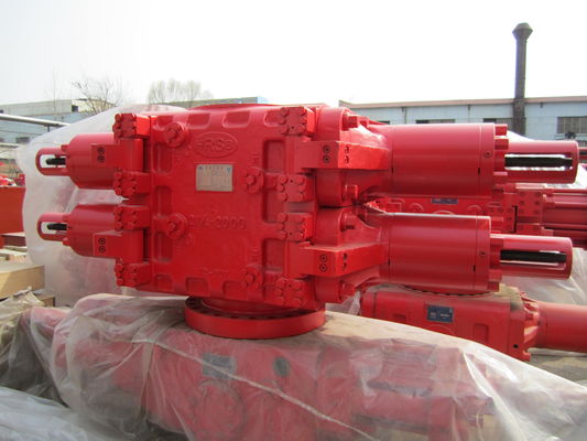 Hydraulische dubbele ram blaas-out-preventer 18 3/4 inch voor het boren